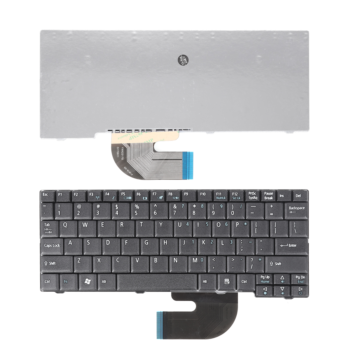 Picture of New Replacement Laptop Keyboard For Acer Aspire one A110 A150 D150 D250 ZA8 ZG8 ZG5 BLACK  OEM US Layout